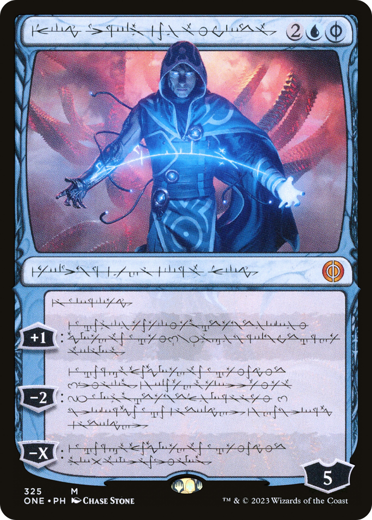 Jace, the Perfected Mind (Phyrexian) [Phyrexia: All Will Be One] | The Time Vault CA