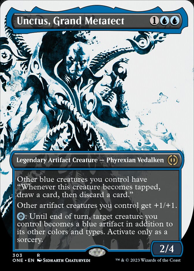 Unctus, Grand Metatect (Borderless Ichor) [Phyrexia: All Will Be One] | The Time Vault CA