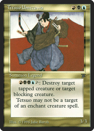 Tetsuo Umezawa [Legends] | The Time Vault CA