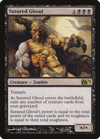 Sutured Ghoul [Magic 2012] | The Time Vault CA