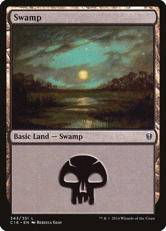 Swamp (343) [Commander 2016] | The Time Vault CA