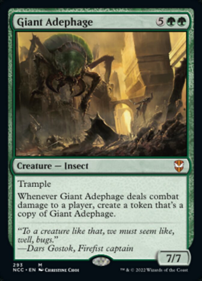 Giant Adephage [Streets of New Capenna Commander] | The Time Vault CA