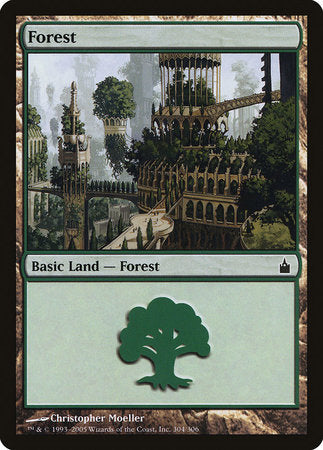 Forest (304) [Ravnica: City of Guilds] | The Time Vault CA