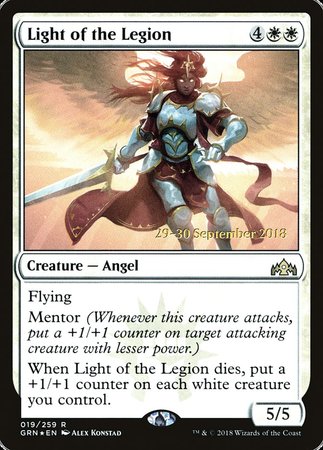 Light of the Legion [Guilds of Ravnica Promos] | The Time Vault CA