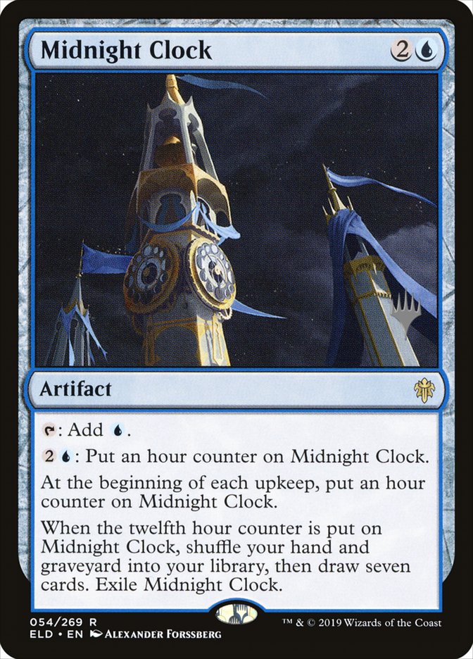 Midnight Clock (Promo Pack) [Throne of Eldraine Promos] | The Time Vault CA