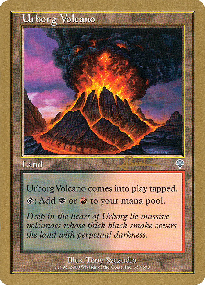 Urborg Volcano (Antoine Ruel) [World Championship Decks 2001] | The Time Vault CA