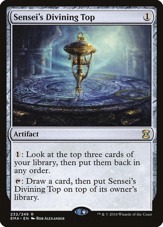 Sensei's Divining Top [Eternal Masters] | The Time Vault CA