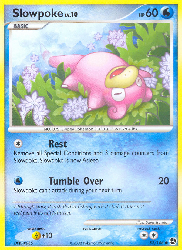 Slowpoke (82/106) [Diamond & Pearl: Great Encounters] | The Time Vault CA