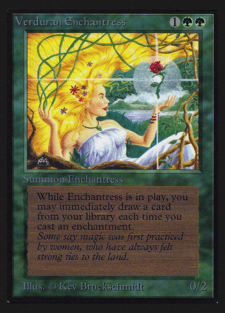 Verduran Enchantress (IE) [Intl. Collectors’ Edition] | The Time Vault CA