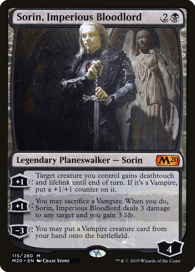 Sorin, Imperious Bloodlord [Core Set 2020] | The Time Vault CA