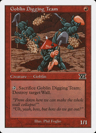 Goblin Digging Team [Classic Sixth Edition] | The Time Vault CA