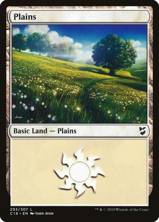 Plains (293) [Commander 2018] | The Time Vault CA