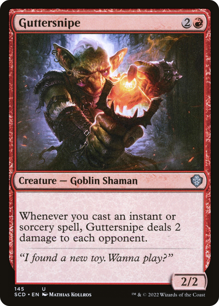 Guttersnipe [Starter Commander Decks] | The Time Vault CA