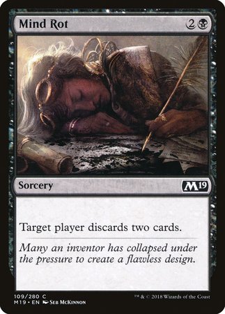 Mind Rot [Core Set 2019] | The Time Vault CA