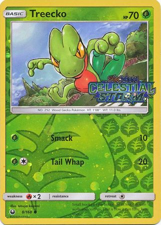 Treecko (8/168) (Toys R Us Exclusive) [Sun & Moon: Celestial Storm] | The Time Vault CA