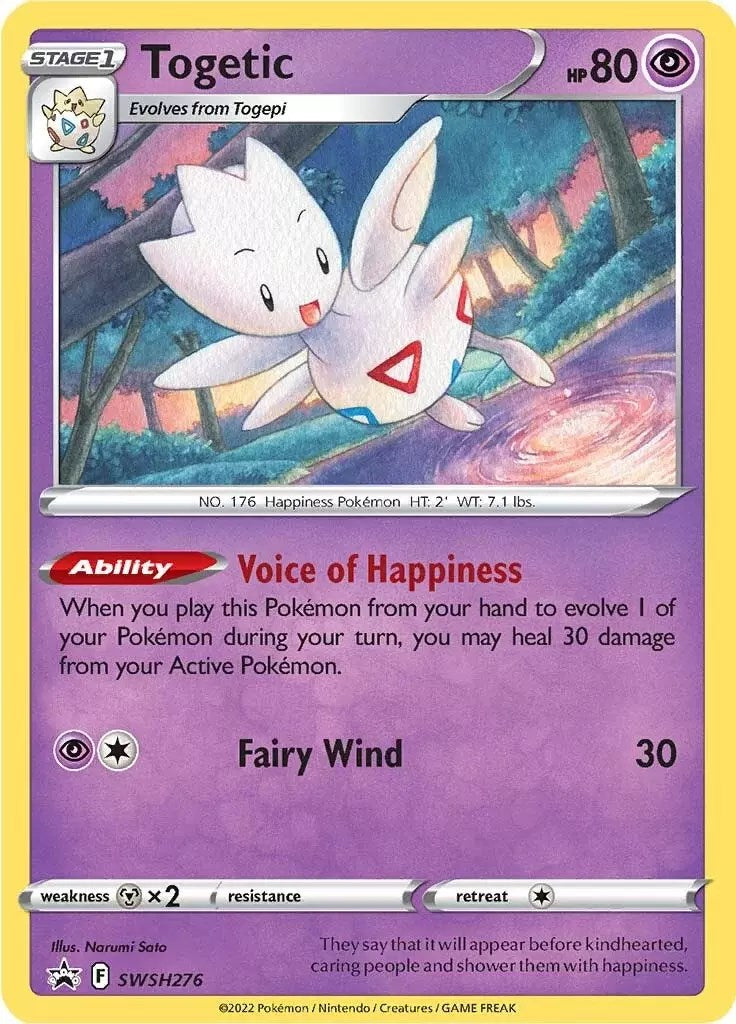 Togetic (SWSH276) [Sword & Shield: Black Star Promos] | The Time Vault CA