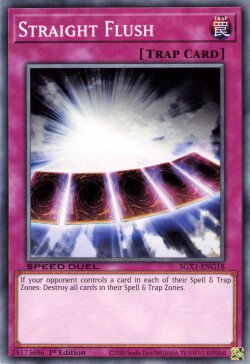 Straight Flush [SGX1-ENG18] Common | The Time Vault CA