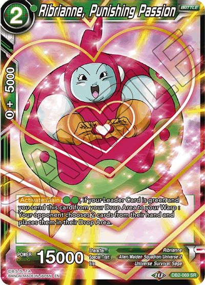 Ribrianne, Punishing Passion (Reprint) (DB2-069) [Battle Evolution Booster] | The Time Vault CA