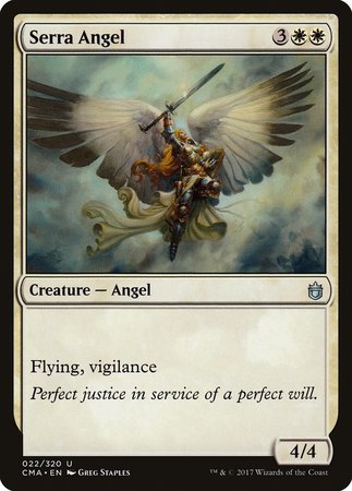 Serra Angel [Commander Anthology] | The Time Vault CA