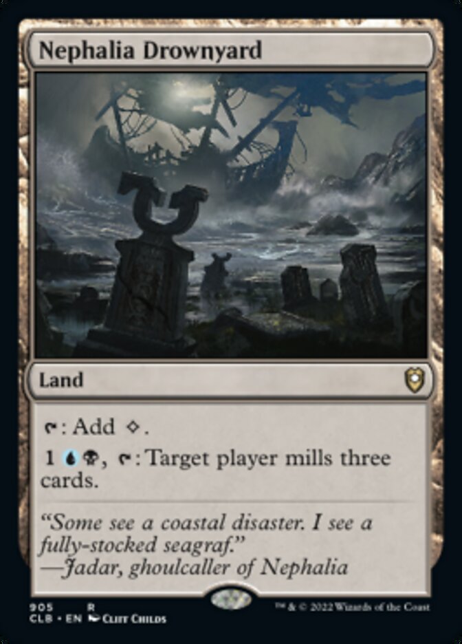 Nephalia Drownyard [Commander Legends: Battle for Baldur's Gate] | The Time Vault CA