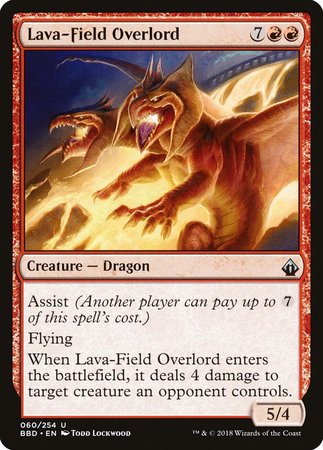 Lava-Field Overlord [Battlebond] | The Time Vault CA