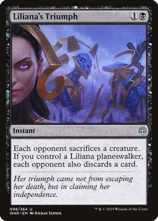 Liliana's Triumph [War of the Spark] | The Time Vault CA