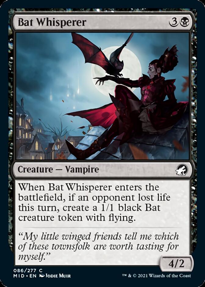 Bat Whisperer [Innistrad: Midnight Hunt] | The Time Vault CA