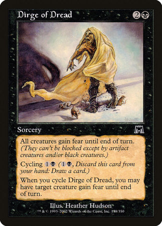 Dirge of Dread [Onslaught] | The Time Vault CA