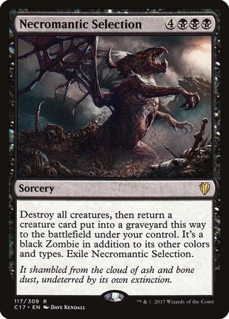 Necromantic Selection [Commander 2017] | The Time Vault CA