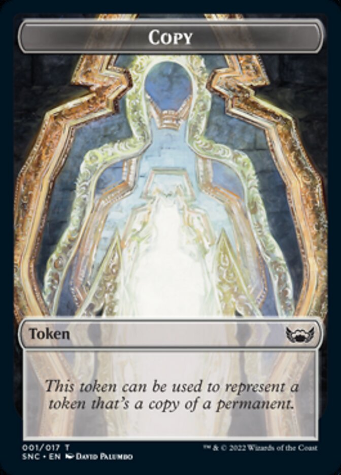 Manifest // Copy Double-sided Token [Streets of New Capenna Commander Tokens] | The Time Vault CA