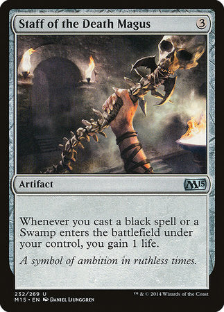 Staff of the Death Magus [Magic 2015] | The Time Vault CA