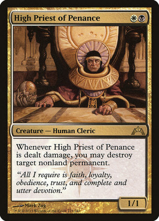 High Priest of Penance [Gatecrash] | The Time Vault CA