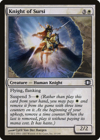 Knight of Sursi [Future Sight] | The Time Vault CA