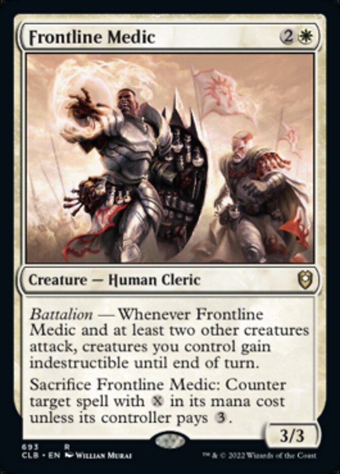Frontline Medic [Commander Legends: Battle for Baldur's Gate] | The Time Vault CA