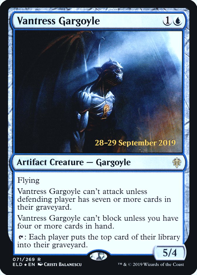 Vantress Gargoyle  [Throne of Eldraine Prerelease Promos] | The Time Vault CA