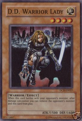 D.D. Warrior Lady [DCR-EN027] Super Rare | The Time Vault CA