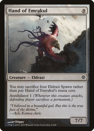 Hand of Emrakul [Rise of the Eldrazi] | The Time Vault CA