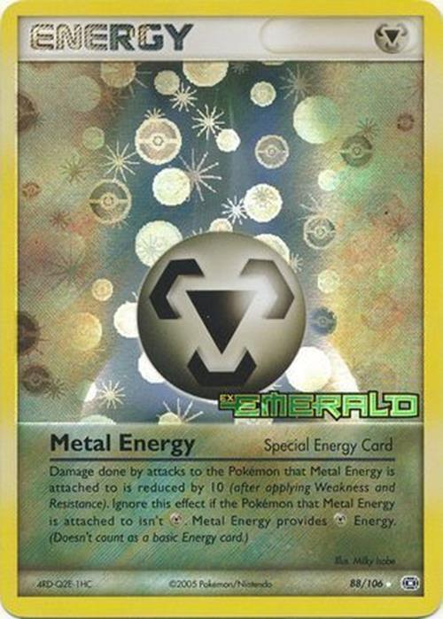 Metal Energy (88/106) (Stamped) [EX: Emerald] | The Time Vault CA