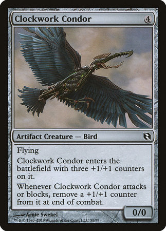 Clockwork Condor [Duel Decks: Elspeth vs. Tezzeret] | The Time Vault CA