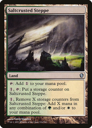 Saltcrusted Steppe [Commander 2013] | The Time Vault CA