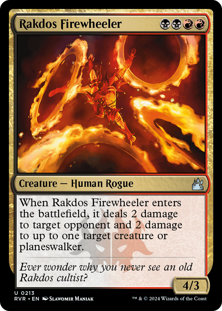 Rakdos Firewheeler [Ravnica Remastered] | The Time Vault CA