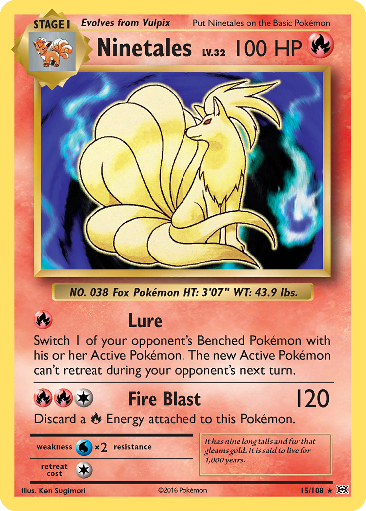 Ninetales (15/108) [XY: Evolutions] | The Time Vault CA