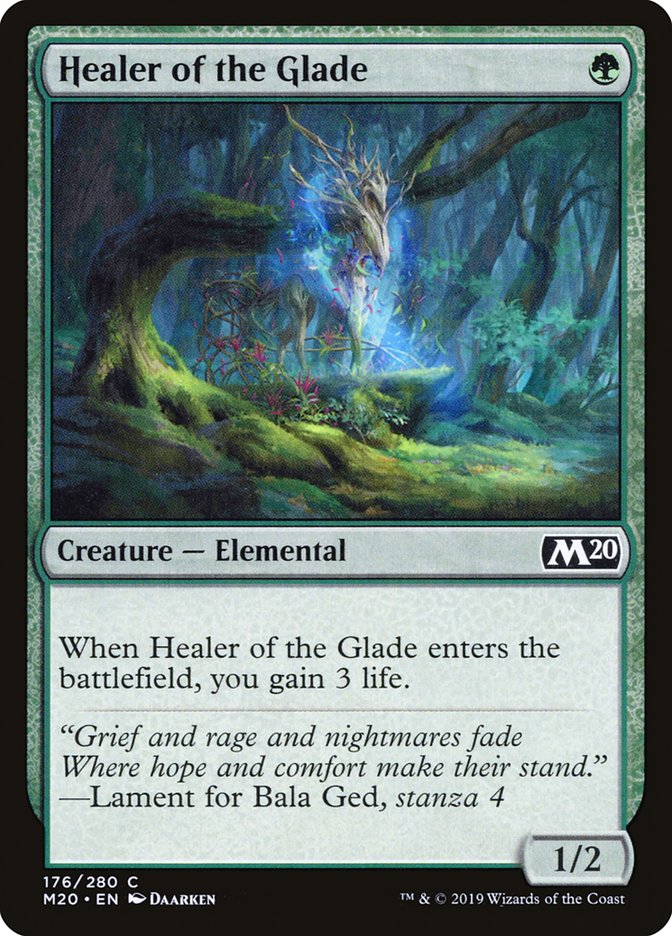 Healer of the Glade [Core Set 2020] | The Time Vault CA