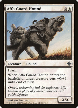 Affa Guard Hound [Rise of the Eldrazi] | The Time Vault CA
