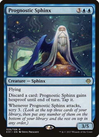 Prognostic Sphinx [Archenemy: Nicol Bolas] | The Time Vault CA