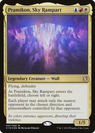 Pramikon, Sky Rampart [Commander 2019] | The Time Vault CA