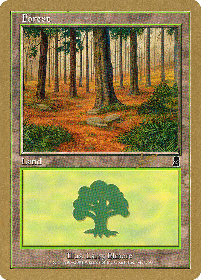 Forest (rl347) (Raphael Levy) [World Championship Decks 2002] | The Time Vault CA