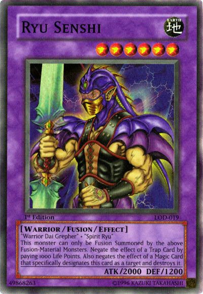 Ryu Senshi [LOD-019] Super Rare | The Time Vault CA