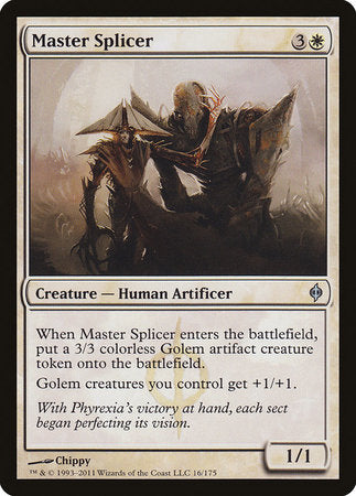 Master Splicer [New Phyrexia] | The Time Vault CA