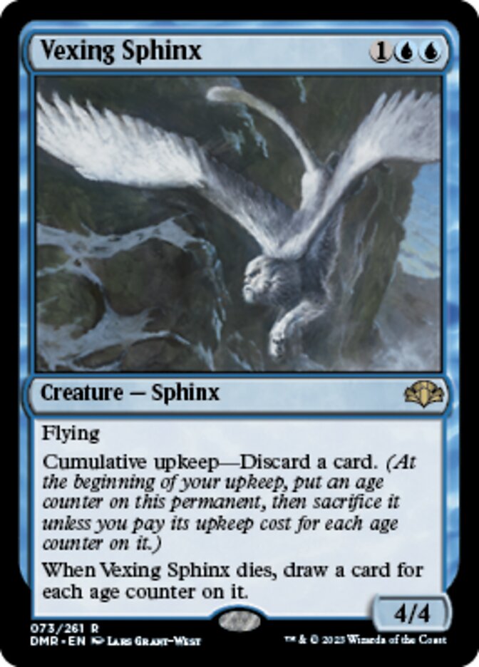 Vexing Sphinx [Dominaria Remastered] | The Time Vault CA